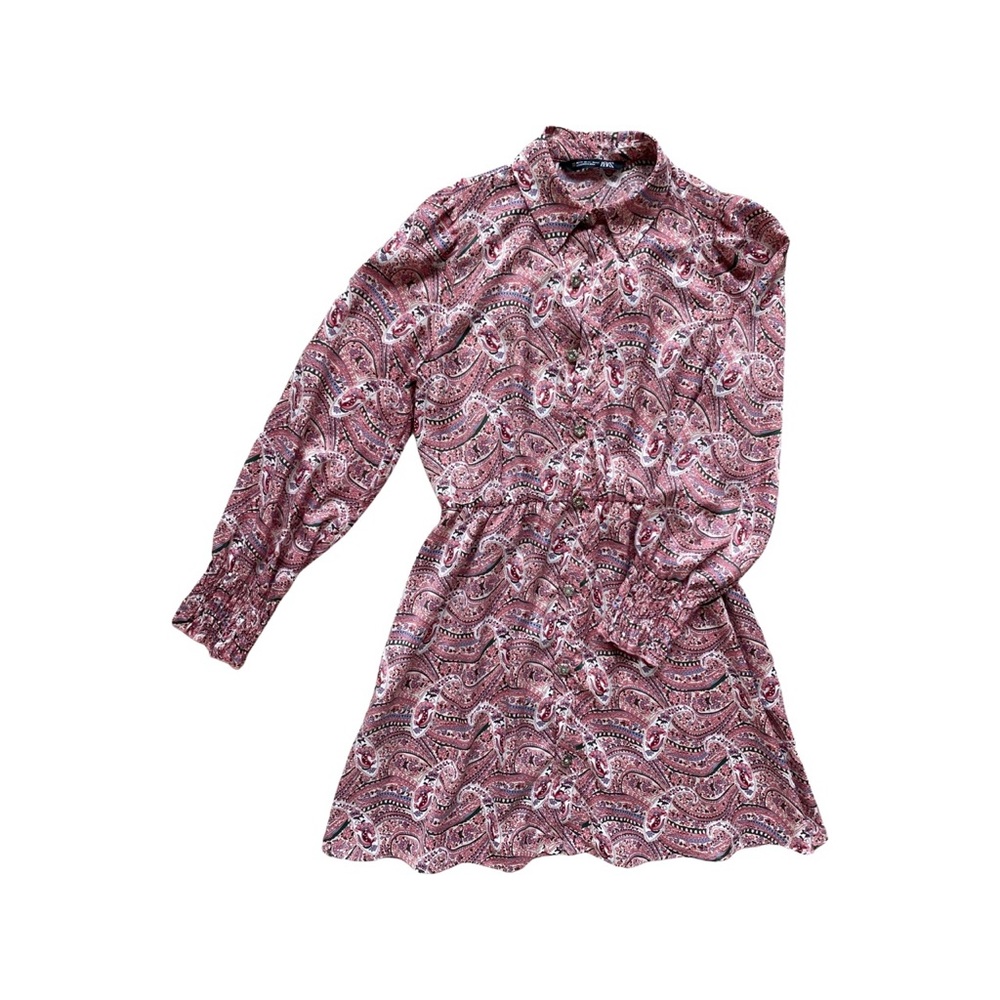 Pink bandana vintage style dress